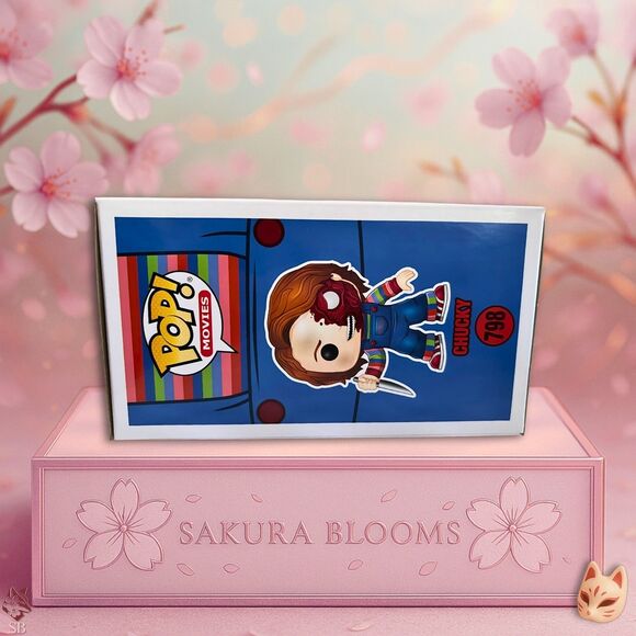 Funko Pop Movies Chucky #798 Child’s Play 3 Walmart Exclusive 2019 Horror Vinyl - Picture 3 of 7